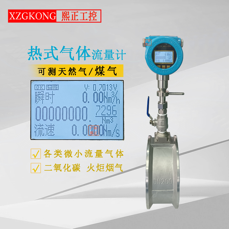 XZM系列熱式氣體質(zhì)量流量計